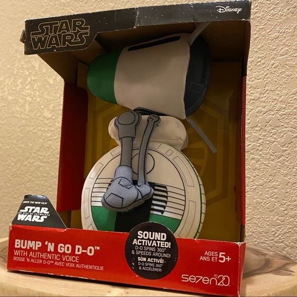 Star Wars Bump 'n Go D-o Sound Activated Action Plush 9 Inch Toy - Picture 6 of 7